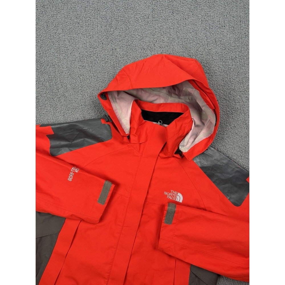 The North Face Jacket Womens M Red Black Summit Series Gore-Tex XCR Hooded